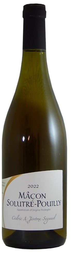 Macon Solutré Pouilly Domaine Segaud 2022