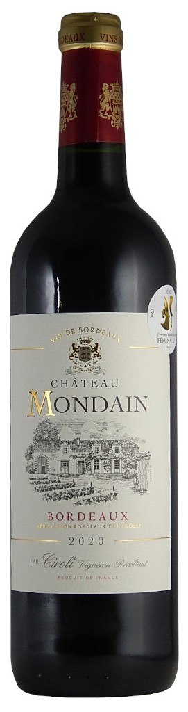 Château Mondain Bordeaux 2020