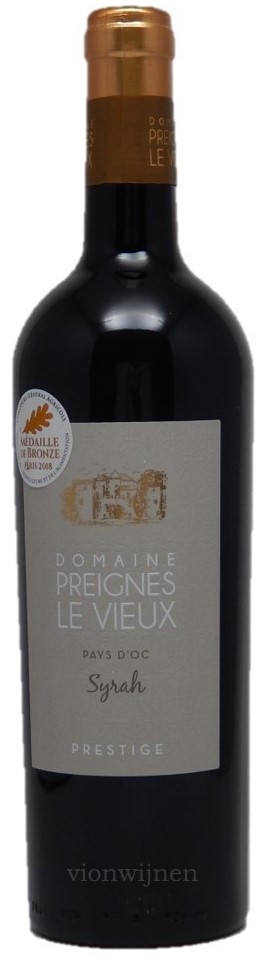 Domaine Preignes Le Vieux "Syrah Prestige" 2021