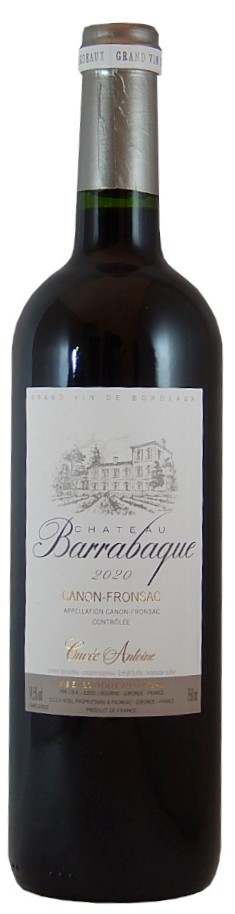 Château Barrabaque Cuvée Antoine 2020